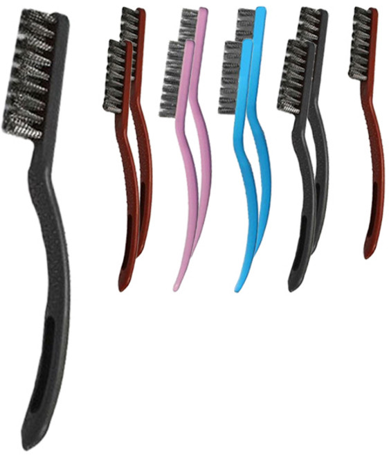 월드크린 스텐 칫솔 브러쉬, 랜덤발송, 10개