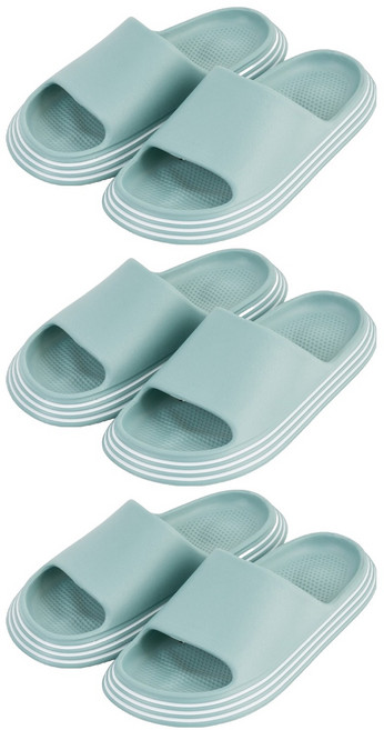 에이블팩토리 라인업 슬리퍼, 민트, 3개
