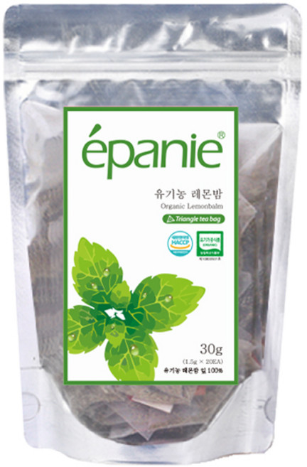 에빠니 유기농 레몬밤 티백, 1.5g, 20개입, 1개