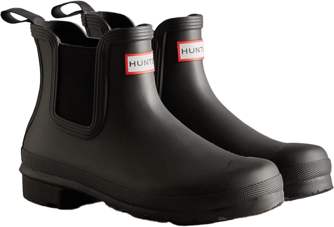 HUNTER Original切爾西霧面踝靴