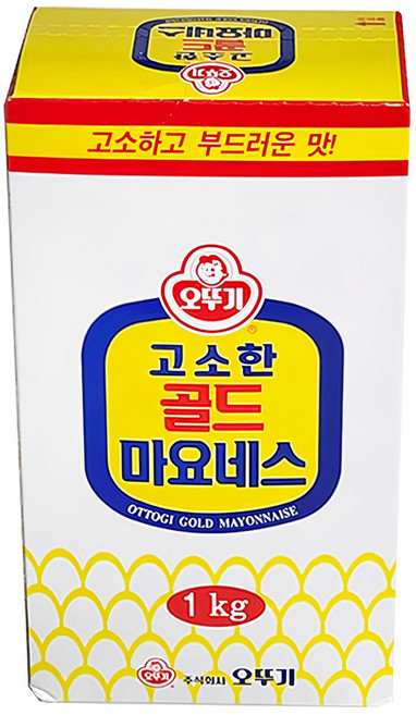 오뚜기 고소한 골드 마요네즈, 1kg, 1개