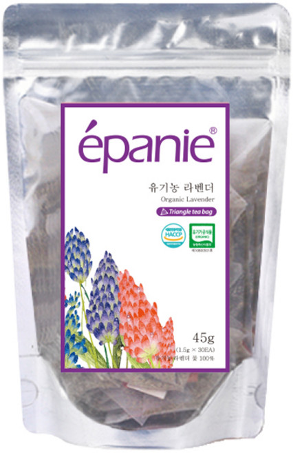 에빠니 유기농 라벤더 티백, 1.5g, 30개입, 1개