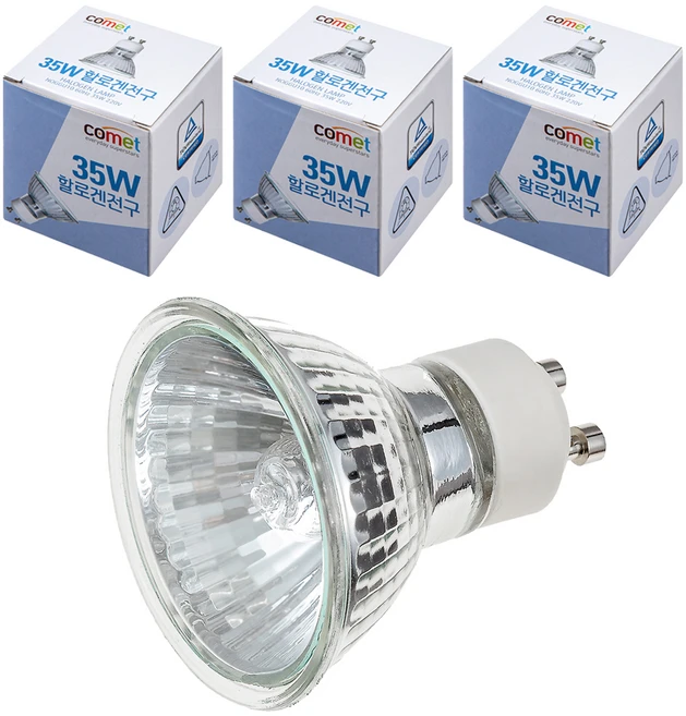 코멧 35W 캔들워머용 할로겐전구 4입 세트 - 쿠팡