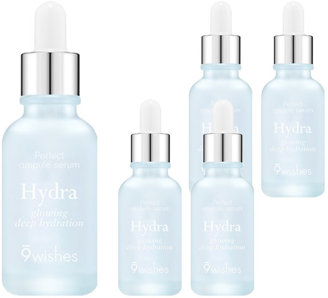 나인위시스 하이드라 2세대 수분 앰플, 30ml, 5개