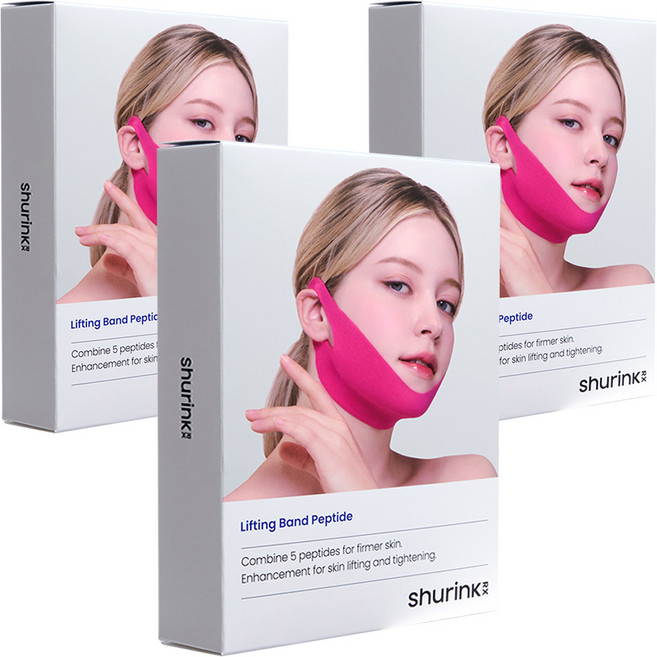 슈링크알엑스 리프팅 밴드 펩타이드 10g, 5개입, 3개