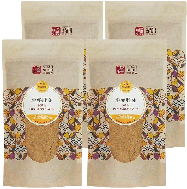源順食品 小麥胚芽, 450g, 4包