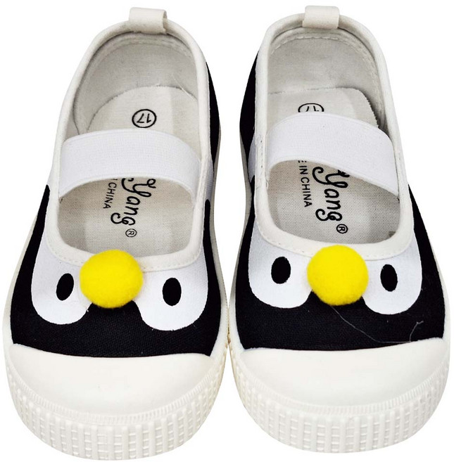 AiLvYang 愛綠羊 鬆緊套鞋帆布鞋/幼稚園室內鞋/休閒鞋/兒童鞋