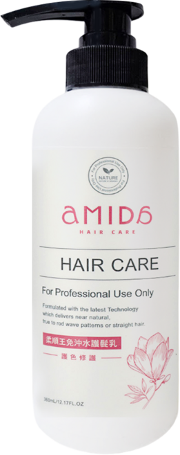 aMIDa 阿蜜達 柔順王免沖水護色護髮乳, 1瓶, 360ml