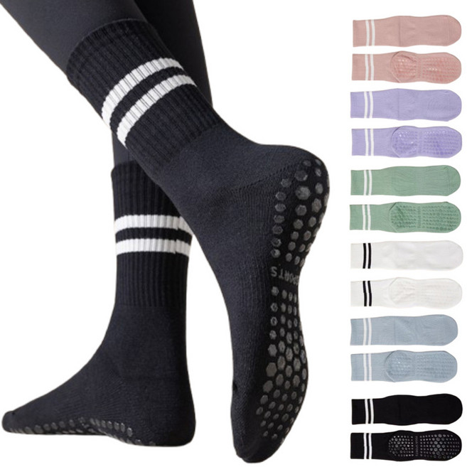 아스터 논슬립 필라테스 요가 스포츠 양말 6켤레 세트