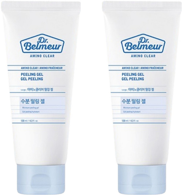 더페이스샵 닥터벨머 아미노클리어 필링젤, 2개, 130ml