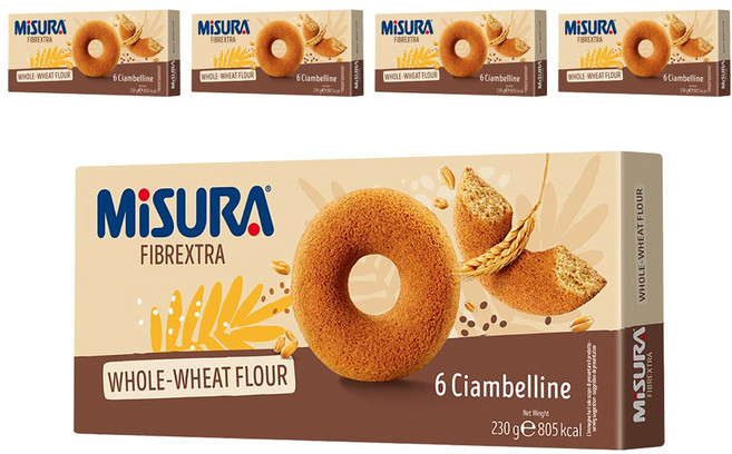 미주라 통밀도너츠, 230g, 5개