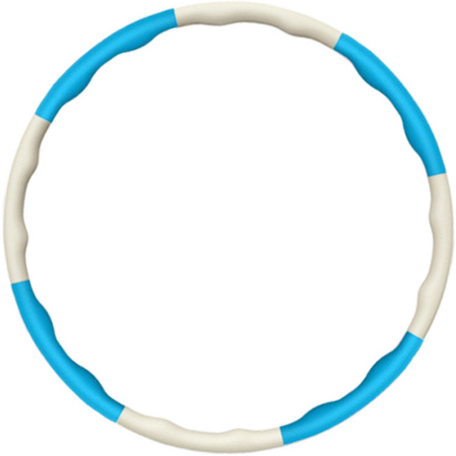 타미나스포츠 오리지널 훌라후프, 1kg, 블루화이트, 1개
