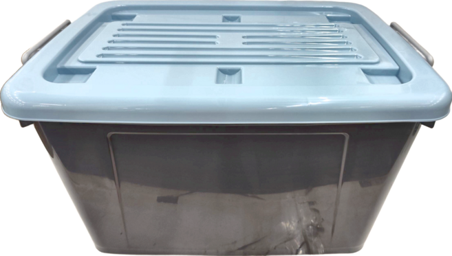 KEYWAY 聯府 百富滑輪整理箱85L BF-851 693 x 482 x 388mm, 藍色, 1個