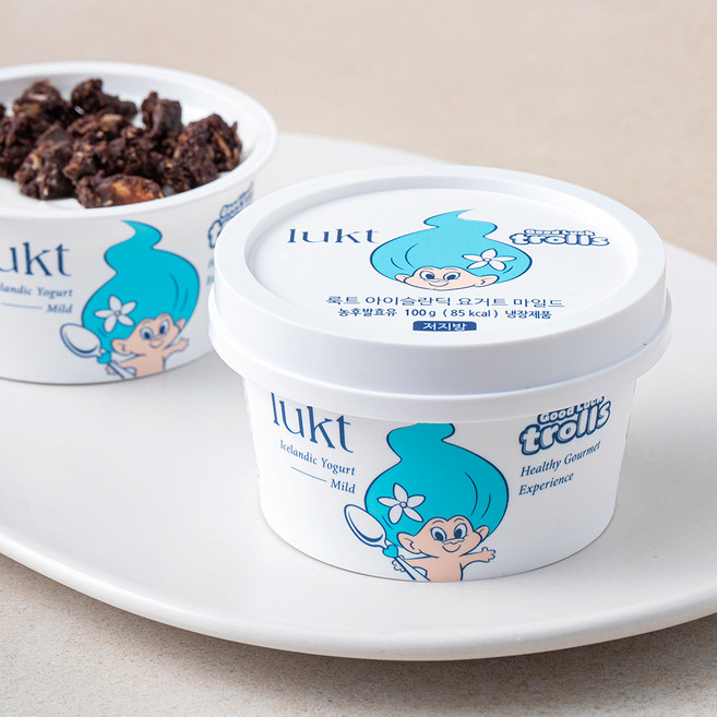 룩트 아이슬란딕 요거트 마일드 100g + 허니스틱 15g + 초코 클러스터 25g, 140g, 1세트