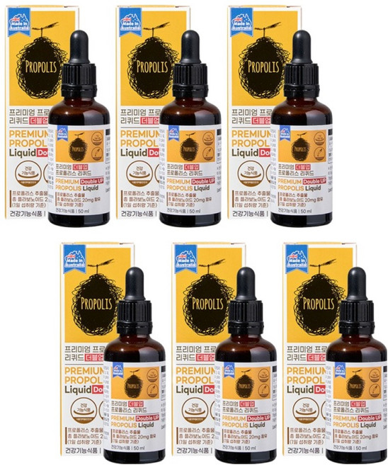제너럴라이프 프리미엄 프로폴리스 리퀴드 더블업, 50ml, 6개