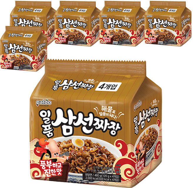 팔도일품 삼선짜장, 24개