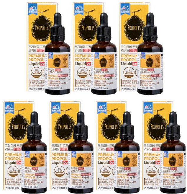 GENERAL LIFE 頂級蜂膠液雙倍強效, 7個, 50ml