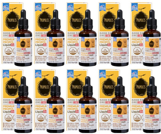 GENERAL LIFE 頂級蜂膠液雙倍強效, 10個, 50ml