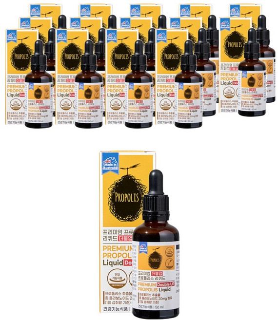 제너럴라이프 프리미엄 프로폴리스 리퀴드 더블업, 50ml, 15개