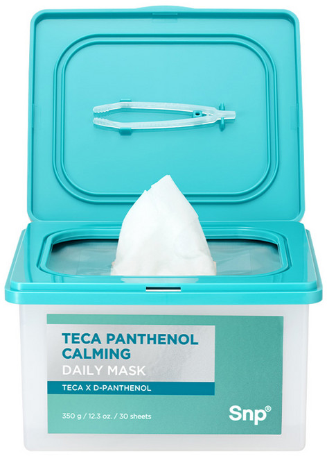 에스엔피 테카 디판테놀 진정 데일리 마스크, 1개, 30개입