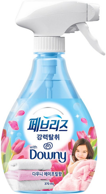 페브리즈 섬유탈취제 다우니 에이프릴향 본품, 370ml, 1개