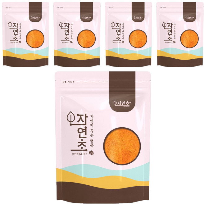 자연초 치자가루, 5개, 200g