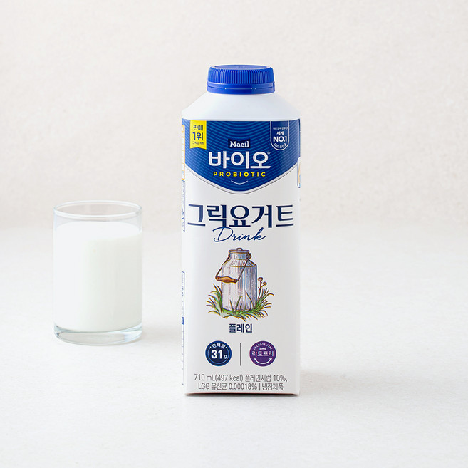 매일바이오 그릭요거트 드링크 플레인, 1개, 1개입, 710ml