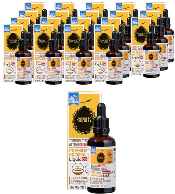 제너럴라이프 프리미엄 프로폴리스 리퀴드 더블업, 50ml, 20개