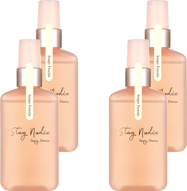 BODYHOLIC Stay Nudie身體髮香噴霧 Sophie Freesia, 100ml, 4瓶