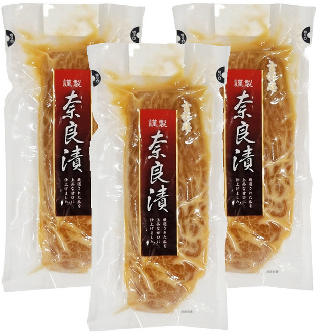 MORITA 울외장아찌 나라츠케, 260g, 3개
