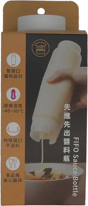 SaNNeNg 三能 先進先出醬料瓶 SN4670 24oz, 710ml, 1個