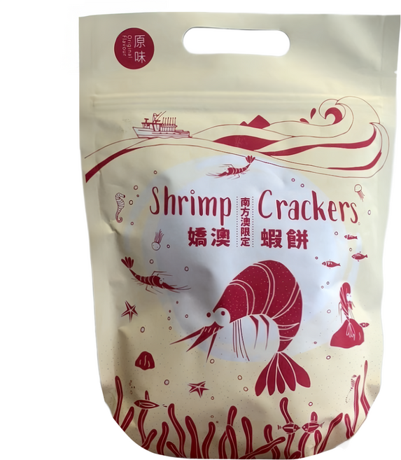 蘇澳區漁會 嬌澳蝦餅 原味, 1個, 42g