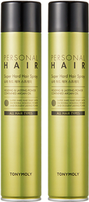 토니모리 퍼스널 하드 헤어 스프레이, 300ml, 2개