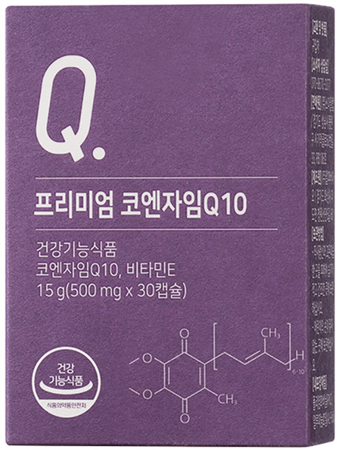 뉴트리모어 프리미엄 코엔자임 Q10, 30정, 1개