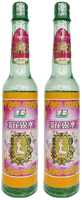 FRAGRANCE 優香 新花露水 適用於櫥櫃、洗衣槽、臉盆、浴廁 可芬芳空間 多功能淡化臭味, 195ml, 2瓶