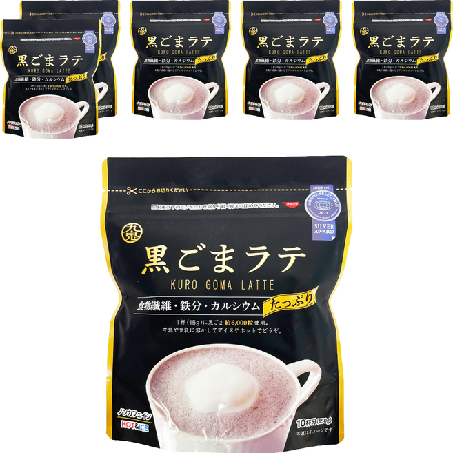 九鬼 黑芝麻粉, 150g, 1入, 6包
