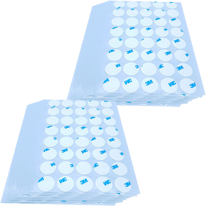 3M 海報宣傳品黏貼用可撕除雙面膠帶 40p, 20個
