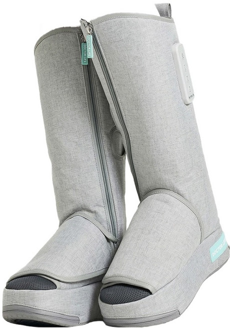 닥터라이프 무선 온열 공기압 종아리 발 안마기, DCM-25, 그레이