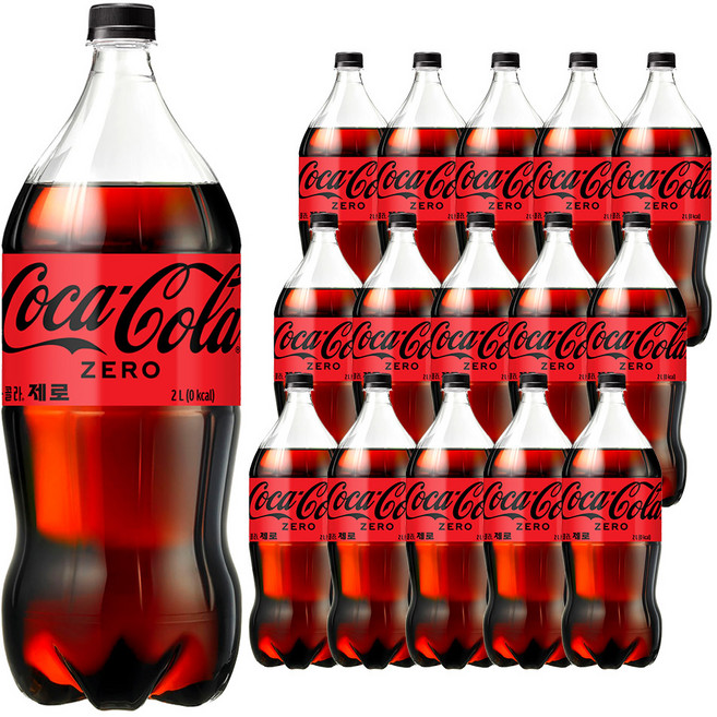 코카콜라 제로, 2L, 16개