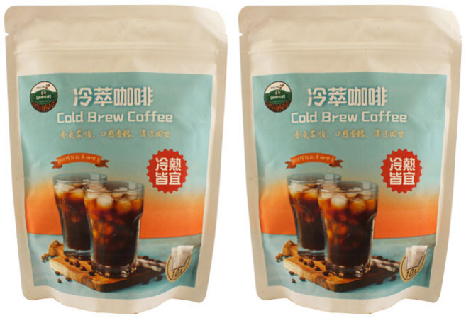 GARDEN CAFE 花園咖啡 冷萃咖啡 浸泡式, 15g, 10包, 2袋