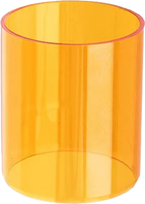 BLACK DOG 黑狗 ML4燈塔露營燈配件 防蚊燈套 35 x 35 x 98mm 71g, 橘色, 1個