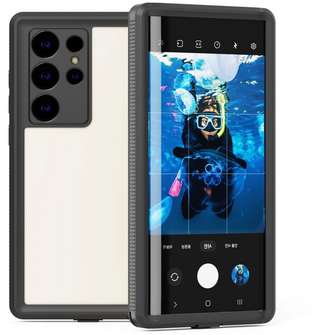 아이엠듀 방수 휴대폰 케이스, 갤럭시 S23 Ultra, 1개