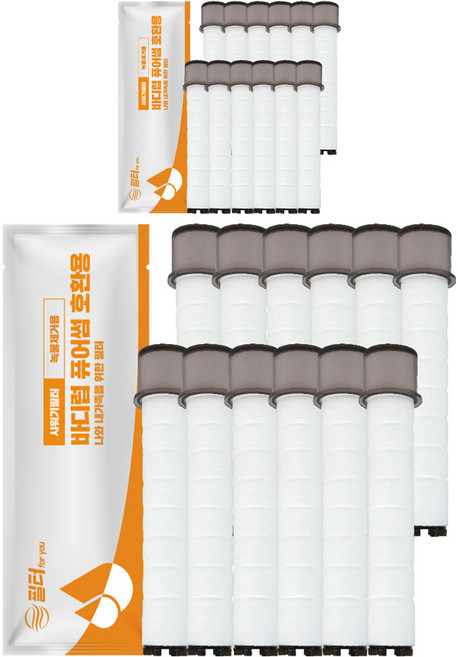 필터포유 바디럽 퓨어썸 샤워기 호환필터, 24개