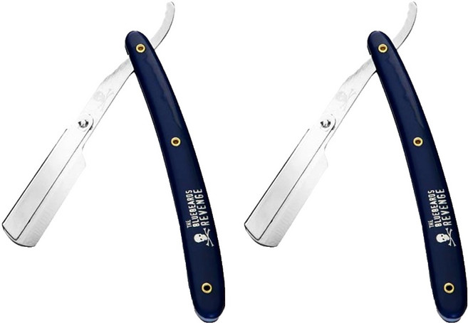 블루비어드리벤지 컷뜨롯 쉐이벳 일자면도기, 1개입, 2개