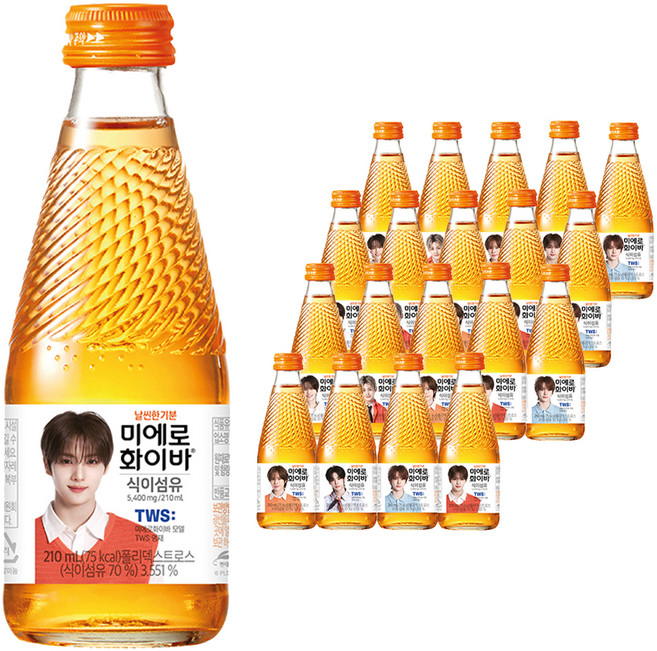미에로화이바 현대약품, 210ml, 20개