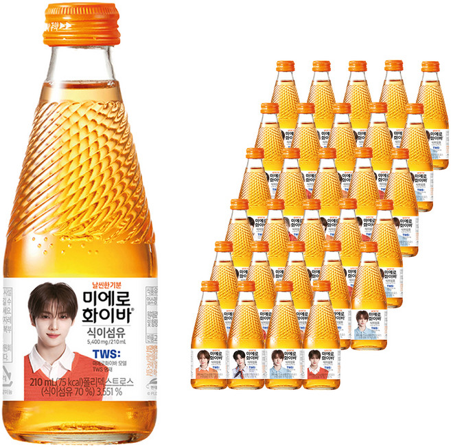 미에로화이바, 210ml, 30개