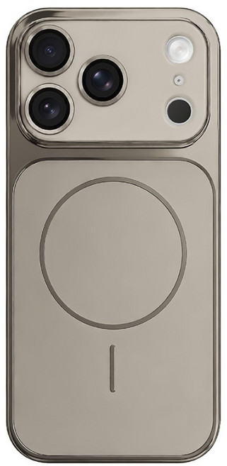 Bebehome iPhone 17 Pro 幻境光感磁吸手機殼 支援MagSafe 石英灰