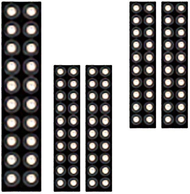 와사비네코 미미츠보 쥬얼리 귀지압패치 4mm, 실크, 5개