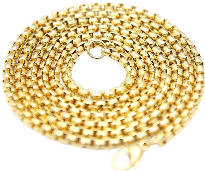 인디라벨 써지컬스틸 목걸이줄