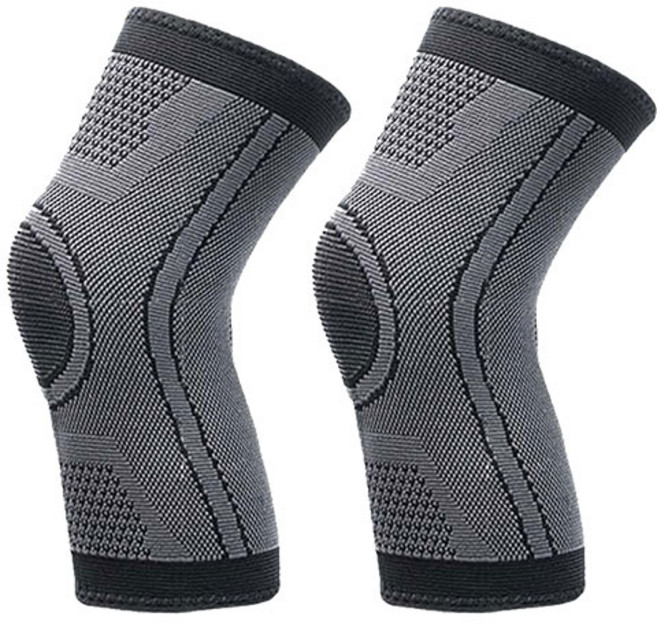 닥터콜린 무릎보호대 기본형 MR-03, 2개, 블랙